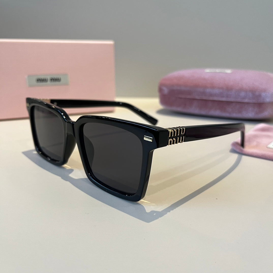 Miu Miu SMUO7S Square Black Lens Sunglasses for Men & Women - 382959 - detail image 3