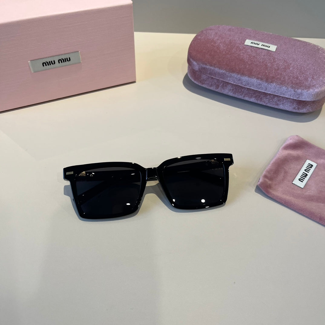 Miu Miu SMUO7S Square Black Lens Sunglasses for Men & Women - 432676 - detail image 8