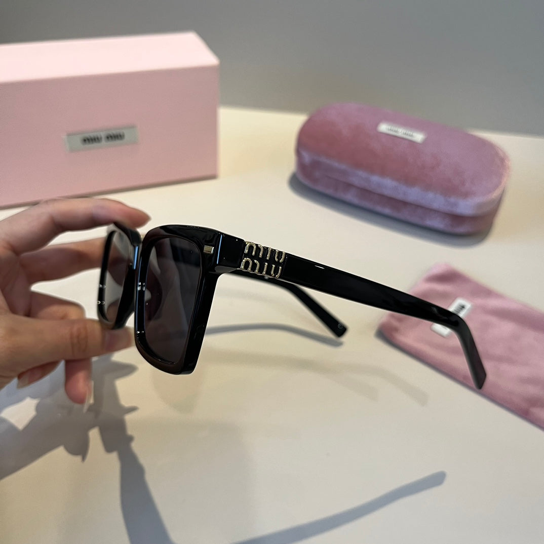 Miu Miu SMUO7S Square Black Lens Sunglasses for Men & Women - 382959 - detail image 6