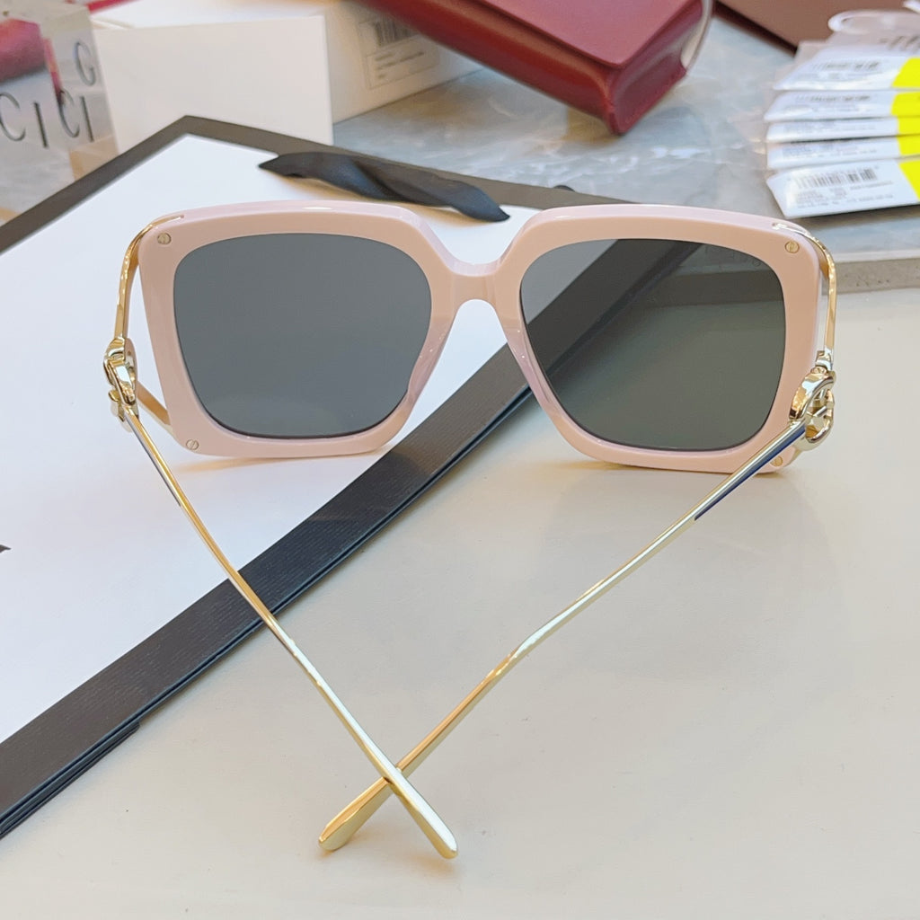 Gucci GG1324SA Fashion Red Lens Sunglasses for Men & Women - detail image 6