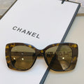 Chanel CH5422B Rectangular Black Lens Sunglasses for Men & Women