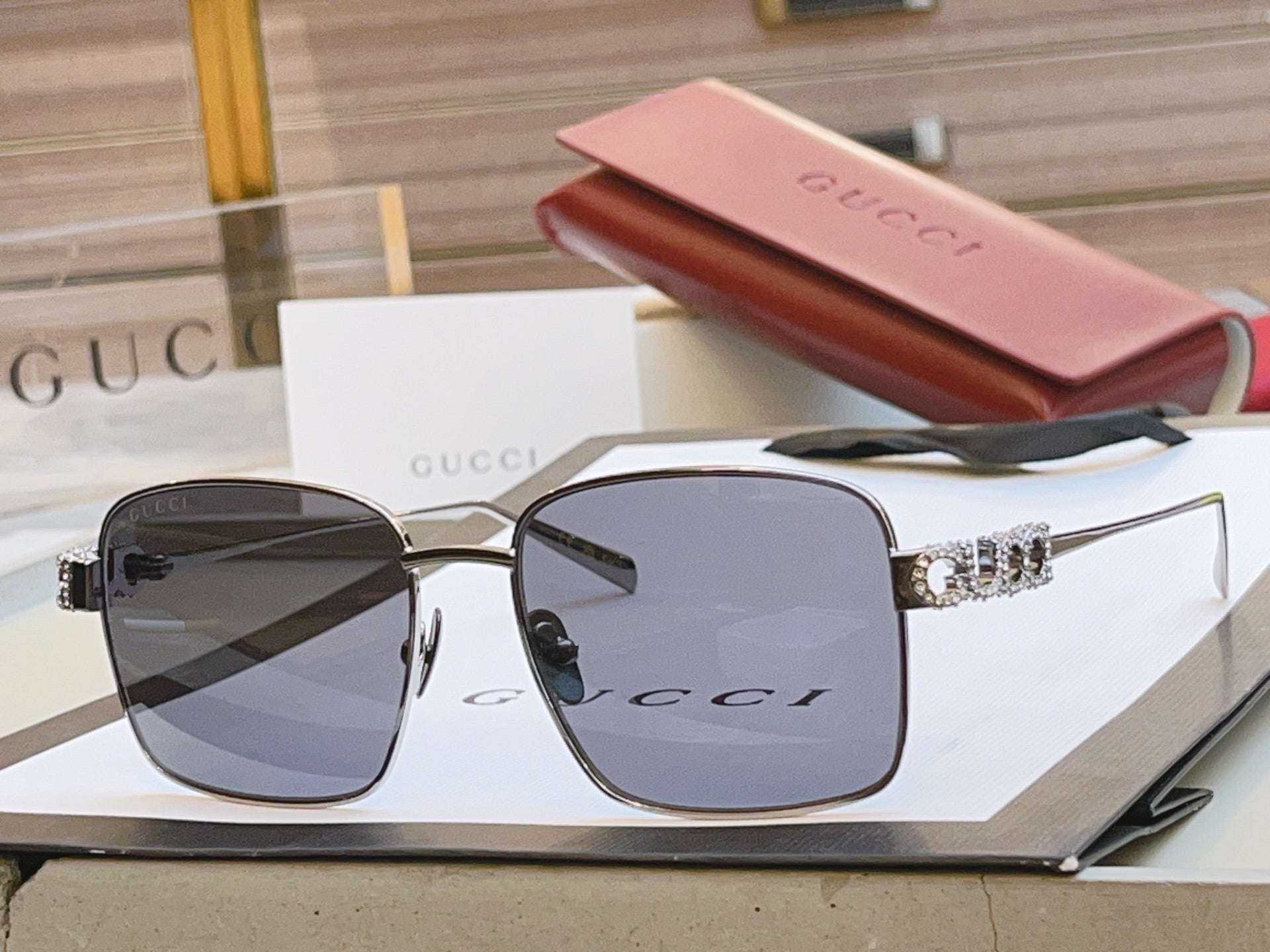 Gucci GG1937S Fashion Brown Lens Sunglasses for Men & Women - 371633 - detail image 5