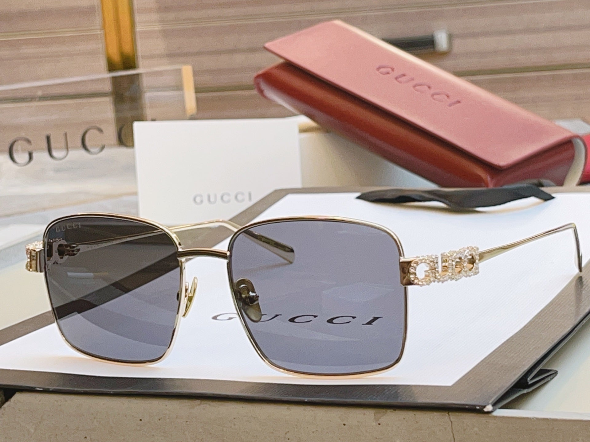 Gucci GG1937S Fashion Brown Lens Sunglasses for Men & Women - 371633 - detail image 2