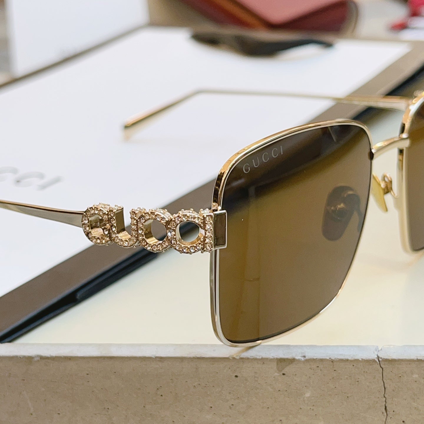 Gucci GG1937S Fashion Brown Lens Sunglasses for Men & Women - 464832 - detail image 7