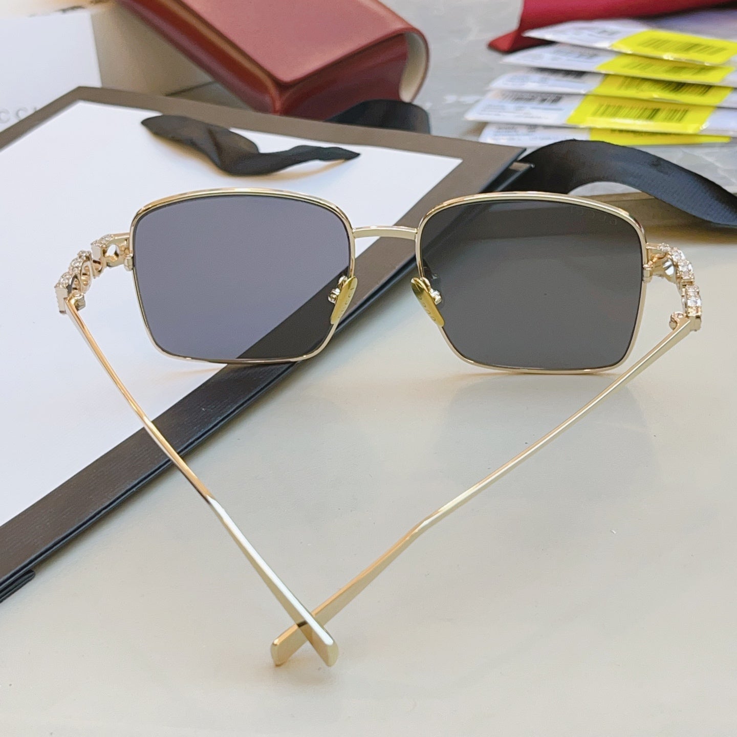 Gucci GG1937S Fashion Brown Lens Sunglasses for Men & Women - detail image 6
