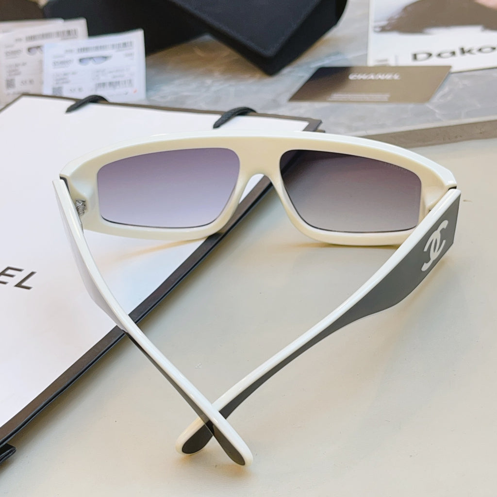 Chanel CH6057 Fashion Gray Lens Sunglasses for Men & Women - detail image 6