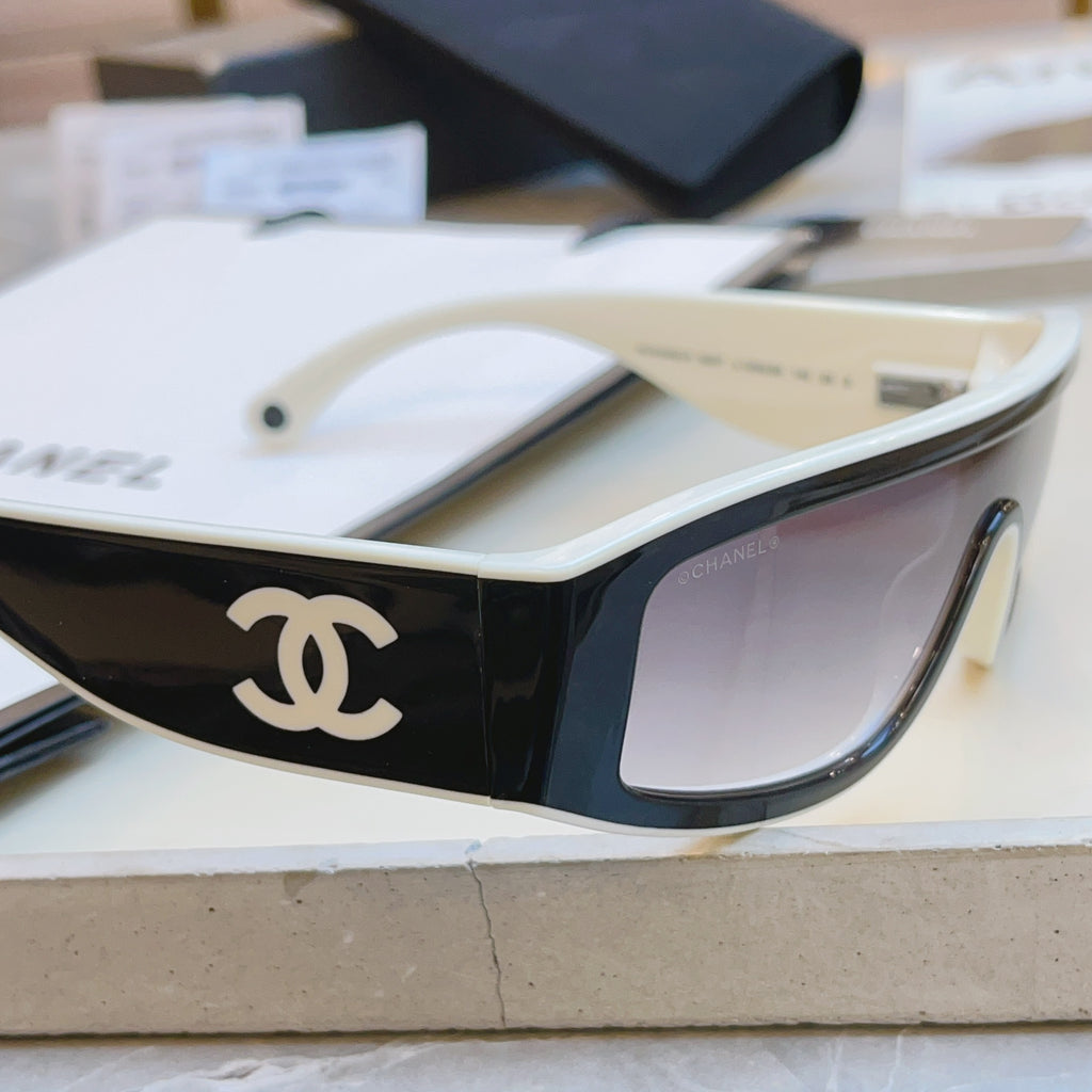 Chanel CH6057 Fashion Gray Lens Sunglasses for Men & Women - detail image 7