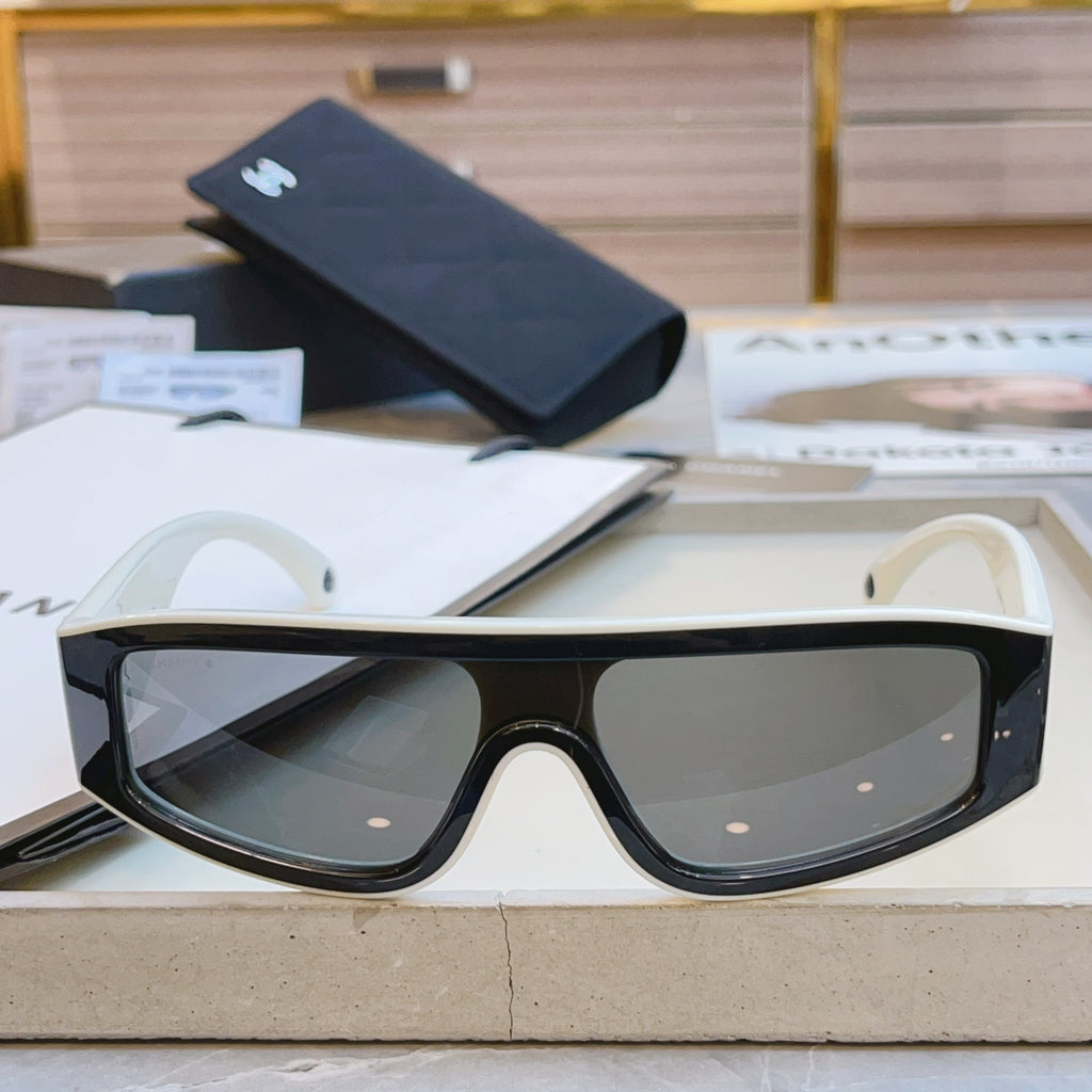 Chanel CH6057 Fashion Black Lens Sunglasses for Men & Women - 382342 - detail image 9