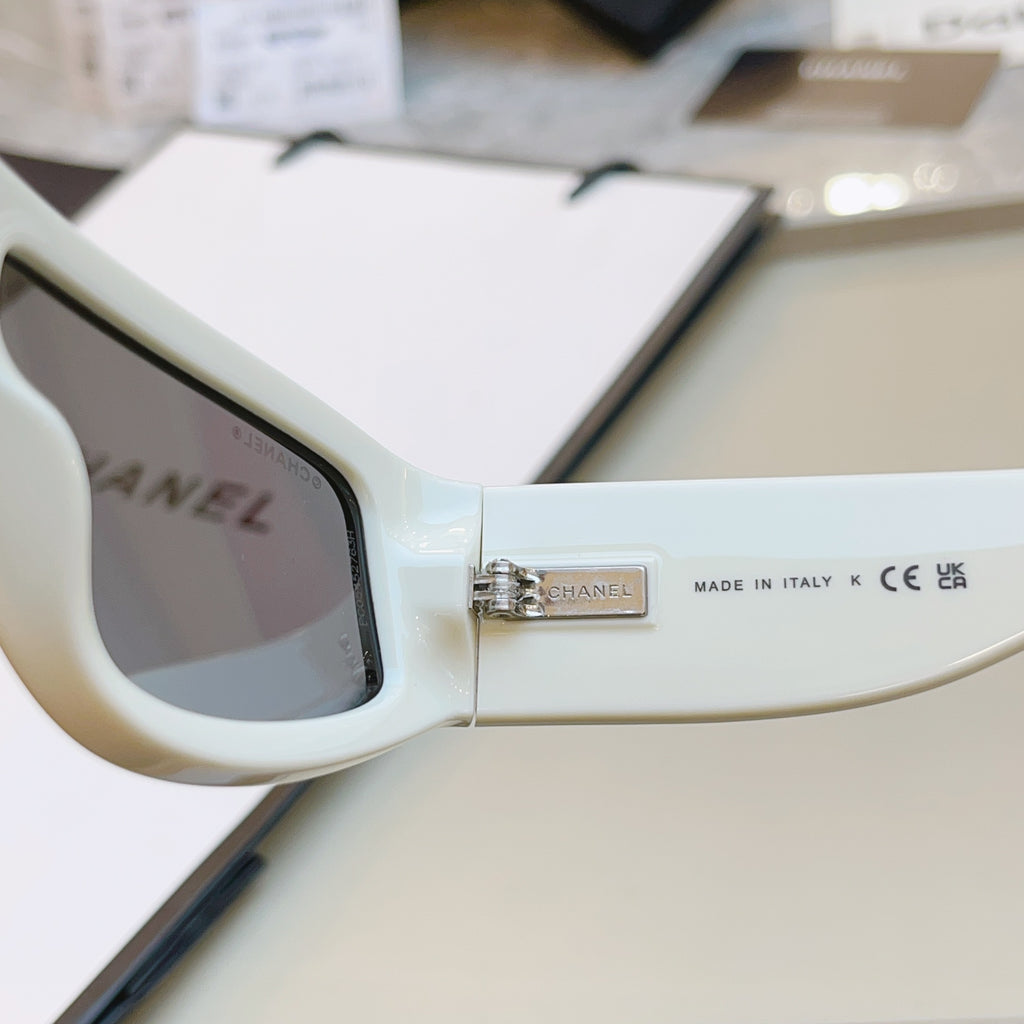 Chanel CH6057 Fashion Black Lens Sunglasses for Men & Women - 382342 - detail image 8