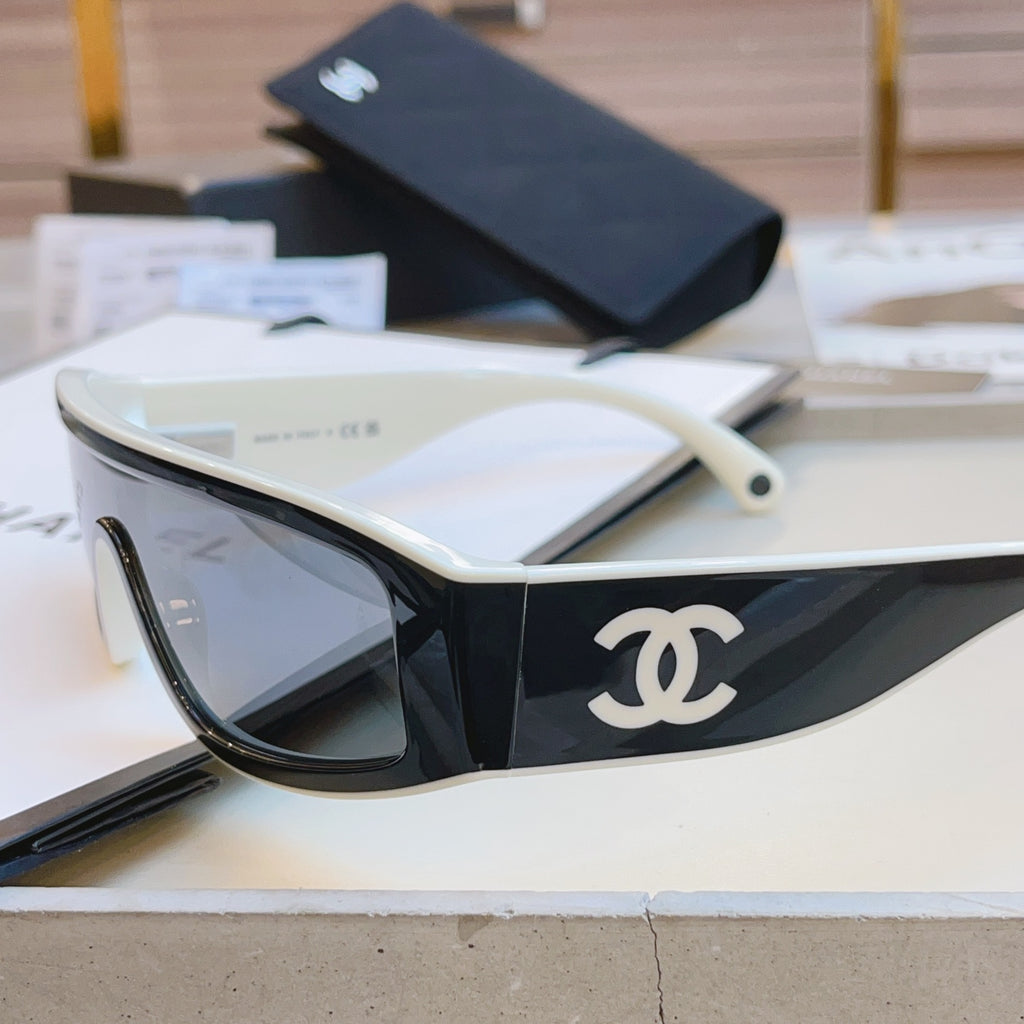Chanel CH6057 Fashion Black Lens Sunglasses for Men & Women - 382342 - detail image 4