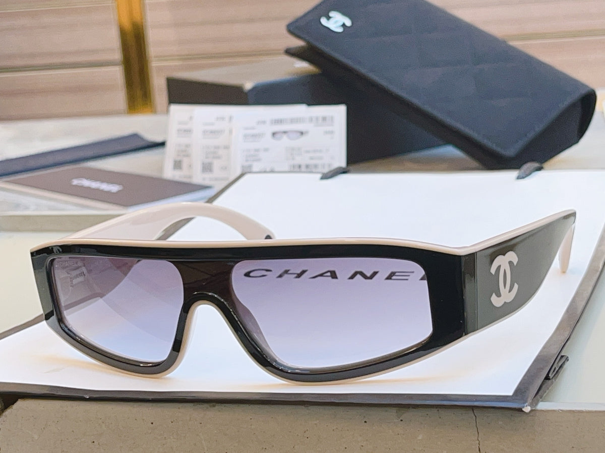 Chanel CH6057 Fashion Black Lens Sunglasses for Men & Women - detail image 2