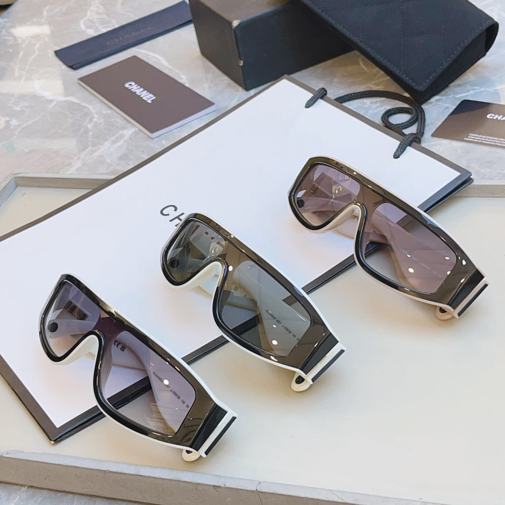 Chanel CH6057 Fashion Red Lens Sunglasses for Men & Women