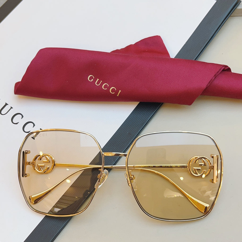 Gucci GG1207SA Fashion Brown Lens Sunglasses for Men & Women - 431306 - detail image 2