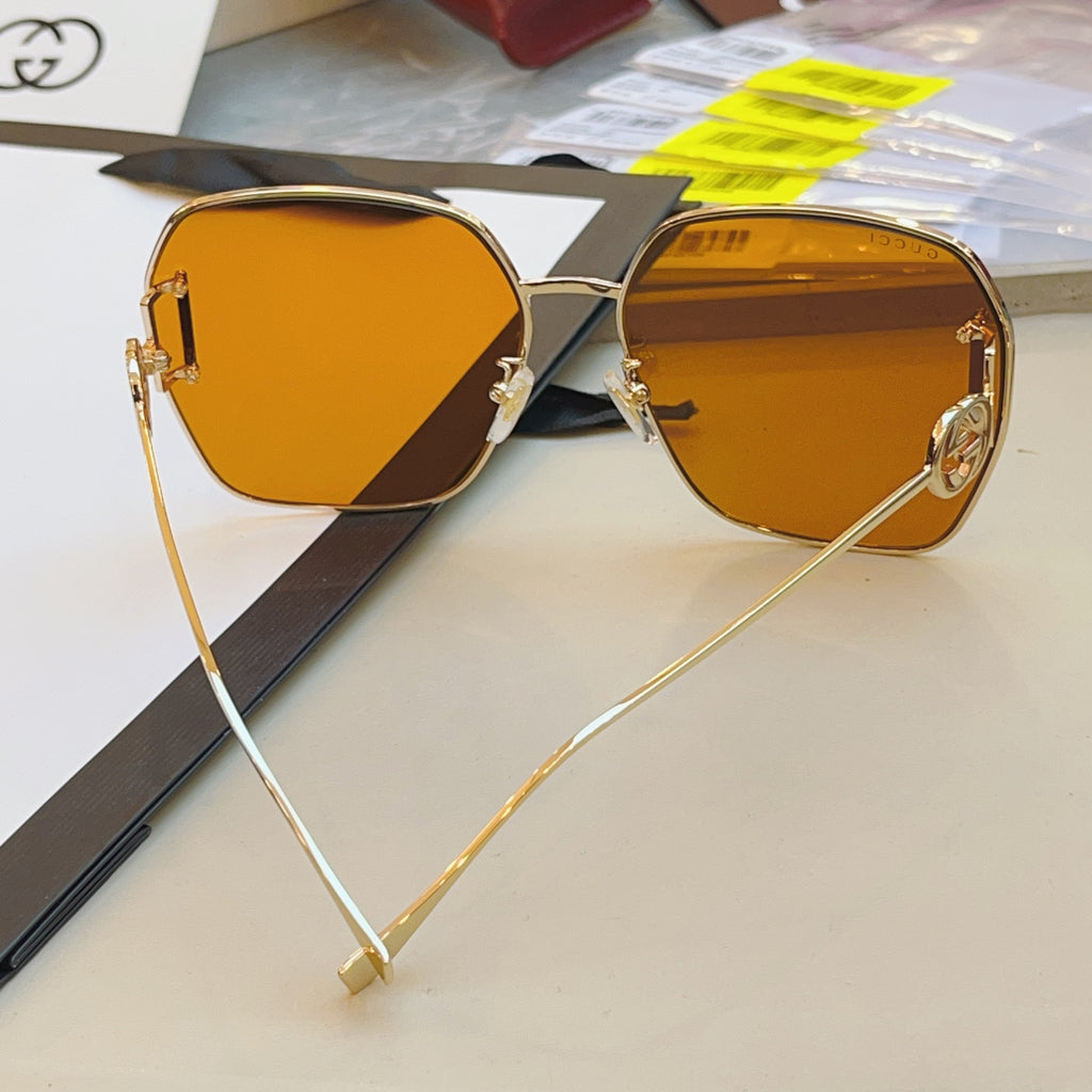 Gucci GG1207SA Fashion Gray Lens Sunglasses for Men & Women - detail image 9