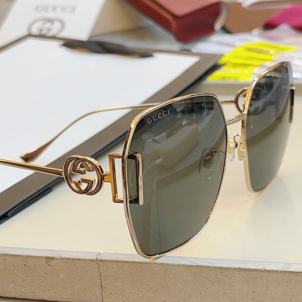 Gucci GG1207SA Fashion Brown Lens Sunglasses for Men & Women - detail image 3