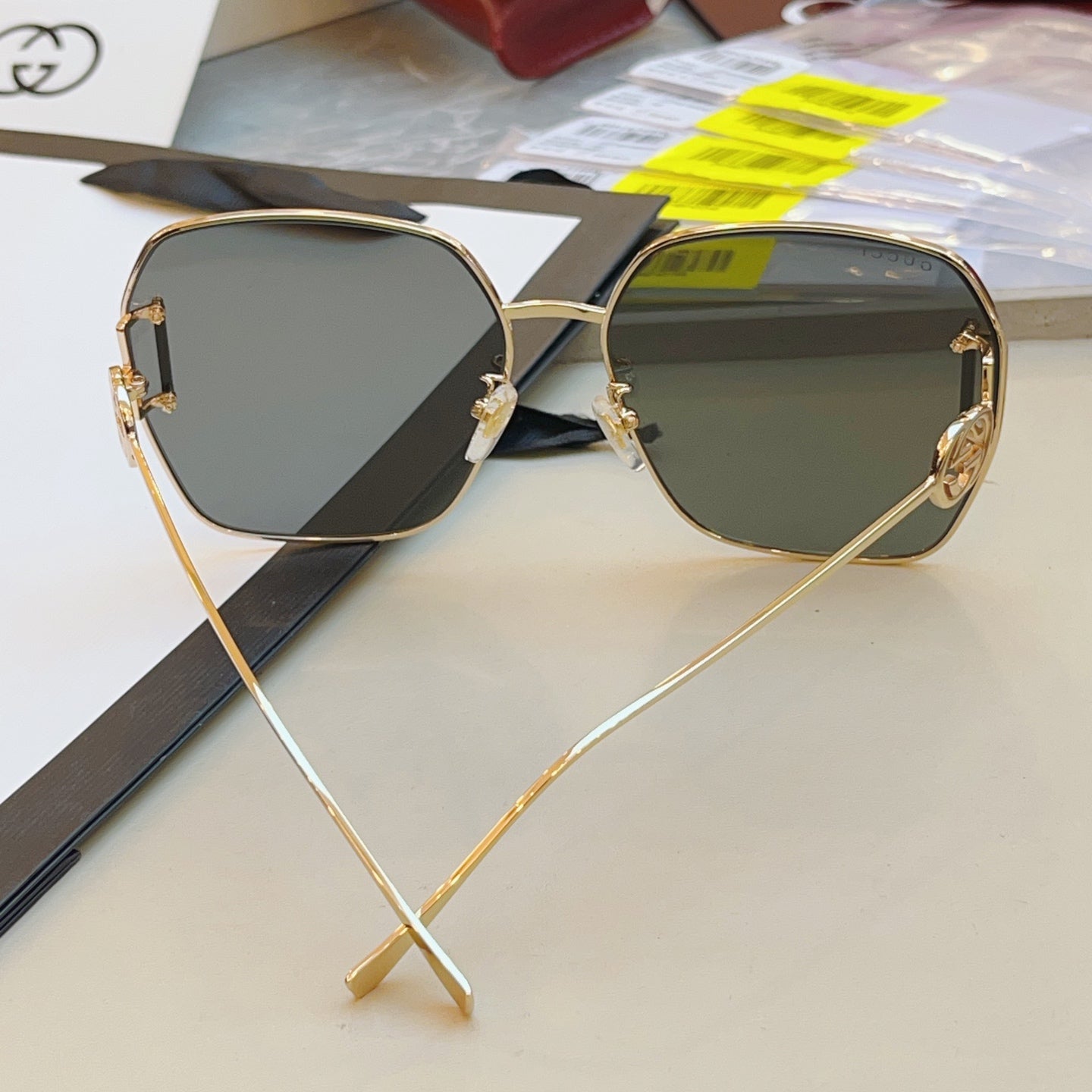 Gucci GG1207SA Fashion Brown Lens Sunglasses for Men & Women - detail image 2