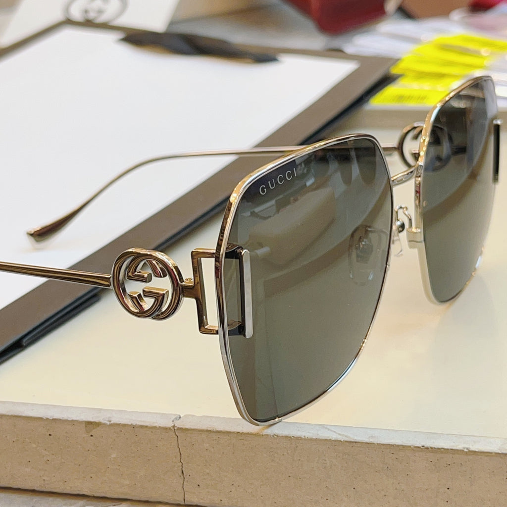 Gucci GG1207SA Fashion Brown Lens Sunglasses for Men & Women - detail image 6