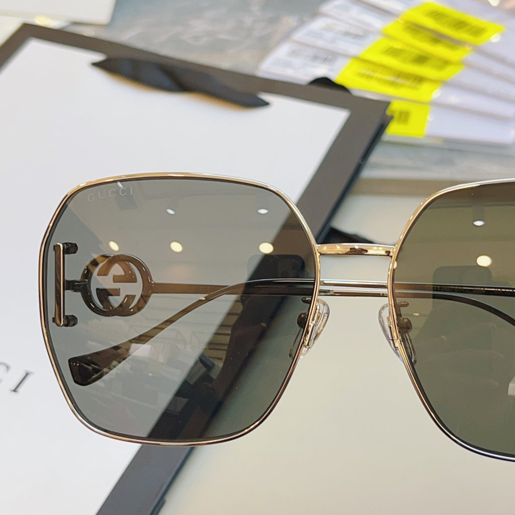 Gucci GG1207SA Fashion Brown Lens Sunglasses for Men & Women - detail image 4