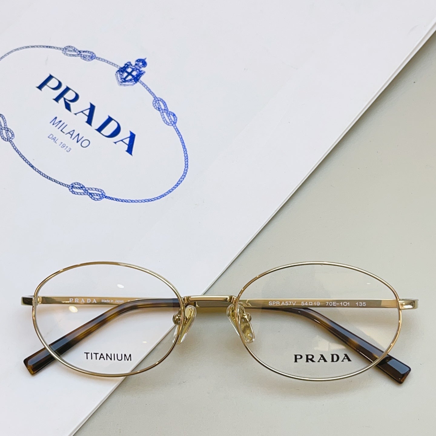 Prada VPR Titanium Fashion Silver Lens Sunglasses for Men & Women - 449416 - detail image 2