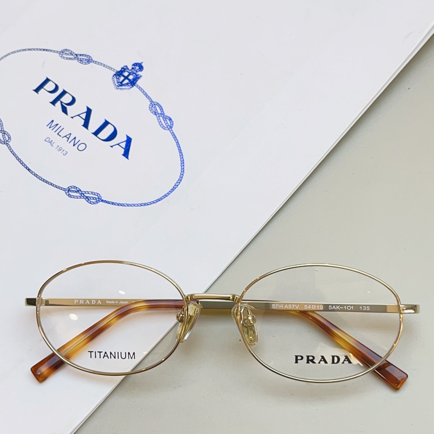 Prada VPR Titanium Fashion Silver Lens Sunglasses for Men & Women - 449416 - detail image 3