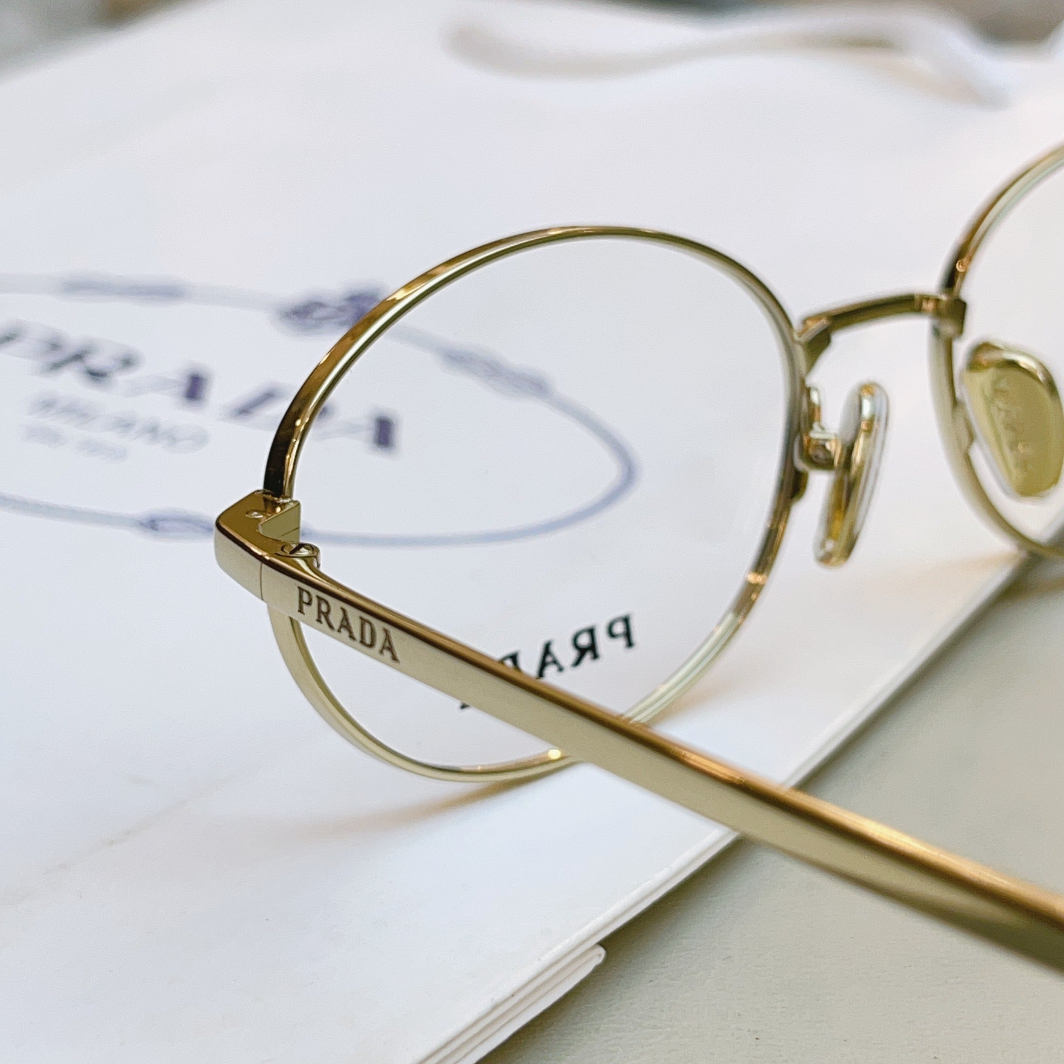 Prada VPR Titanium Fashion Silver Lens Sunglasses for Men & Women - detail image 9