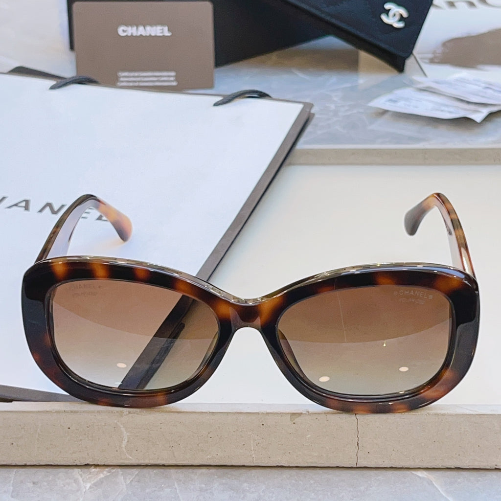 Chanel CH5468-B-A Fashion Brown Lens Sunglasses for Men & Women - 371812 - detail image 8