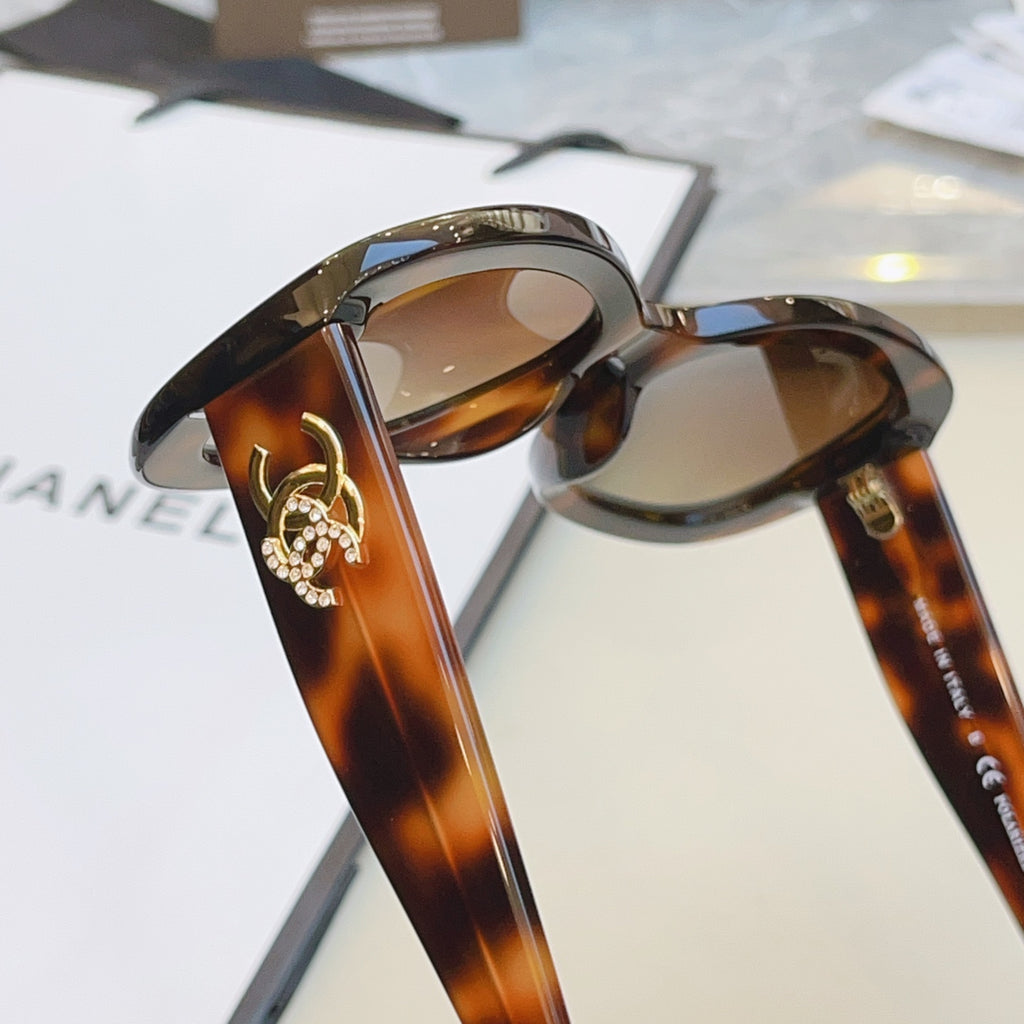 Chanel CH5468-B-A Fashion Brown Lens Sunglasses for Men & Women - 371812 - detail image 9