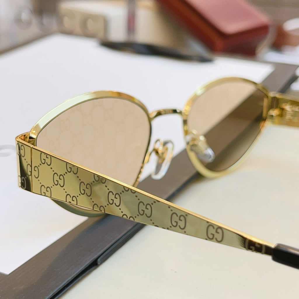 Gucci GG1853O Fashion Orange Lens Sunglasses for Men & Women - detail image 9