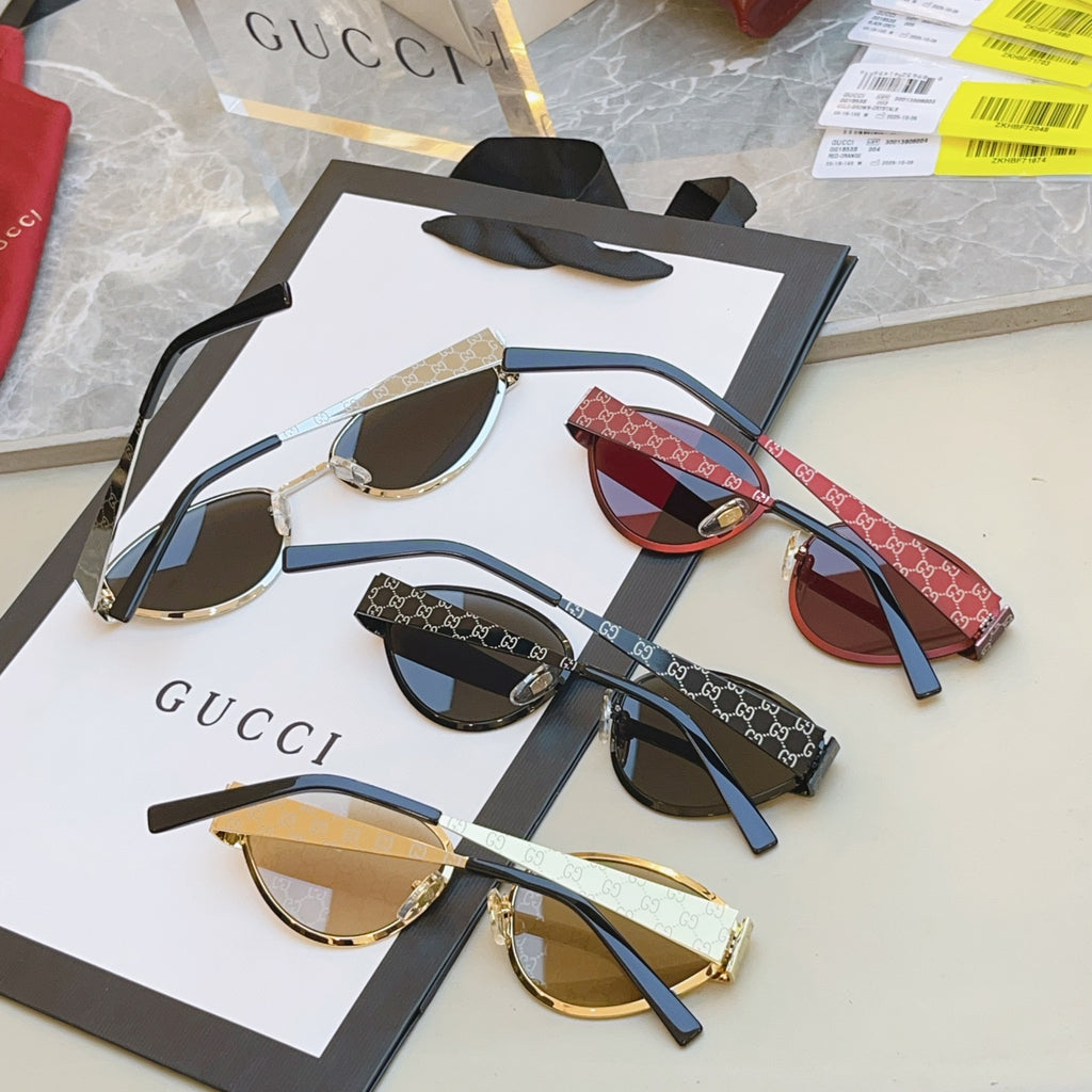 Gucci GG1853O Fashion Brown Lens Sunglasses for Men & Women - detail image 7