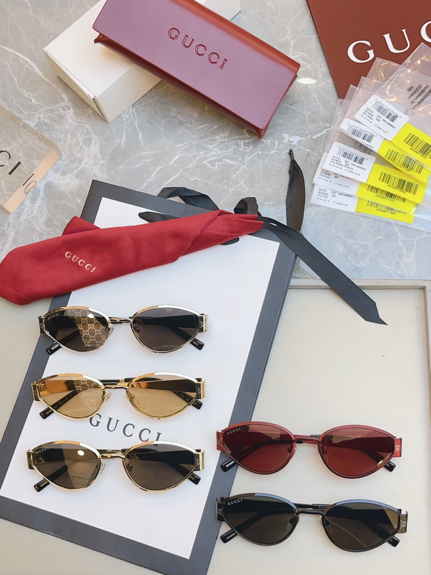 Gucci GG1853O Fashion Brown Lens Sunglasses for Men & Women - detail image 9