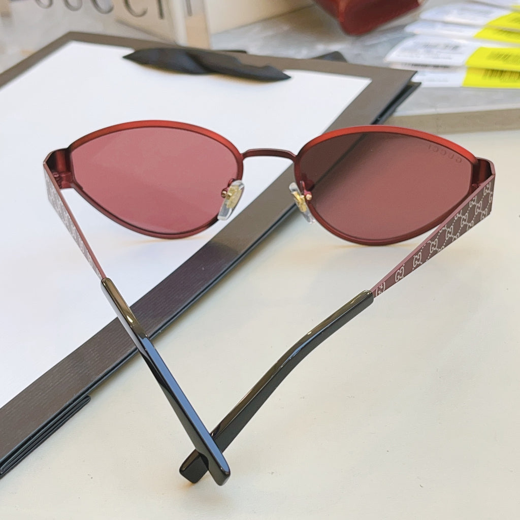 Gucci GG1853O Fashion Brown Lens Sunglasses for Men & Women - detail image 6