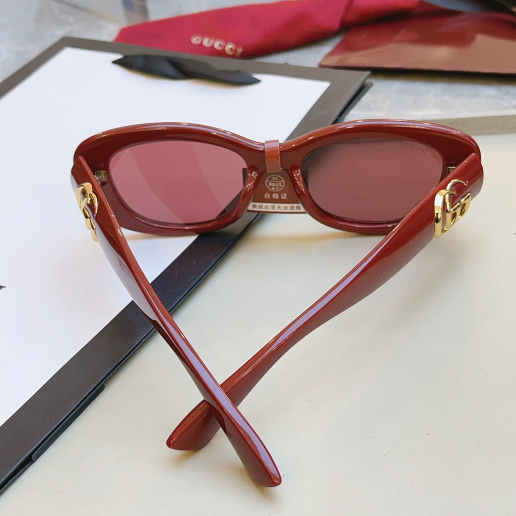 Gucci GG1829SK Fashion Red Lens Sunglasses for Men & Women - 398283 - detail image 4