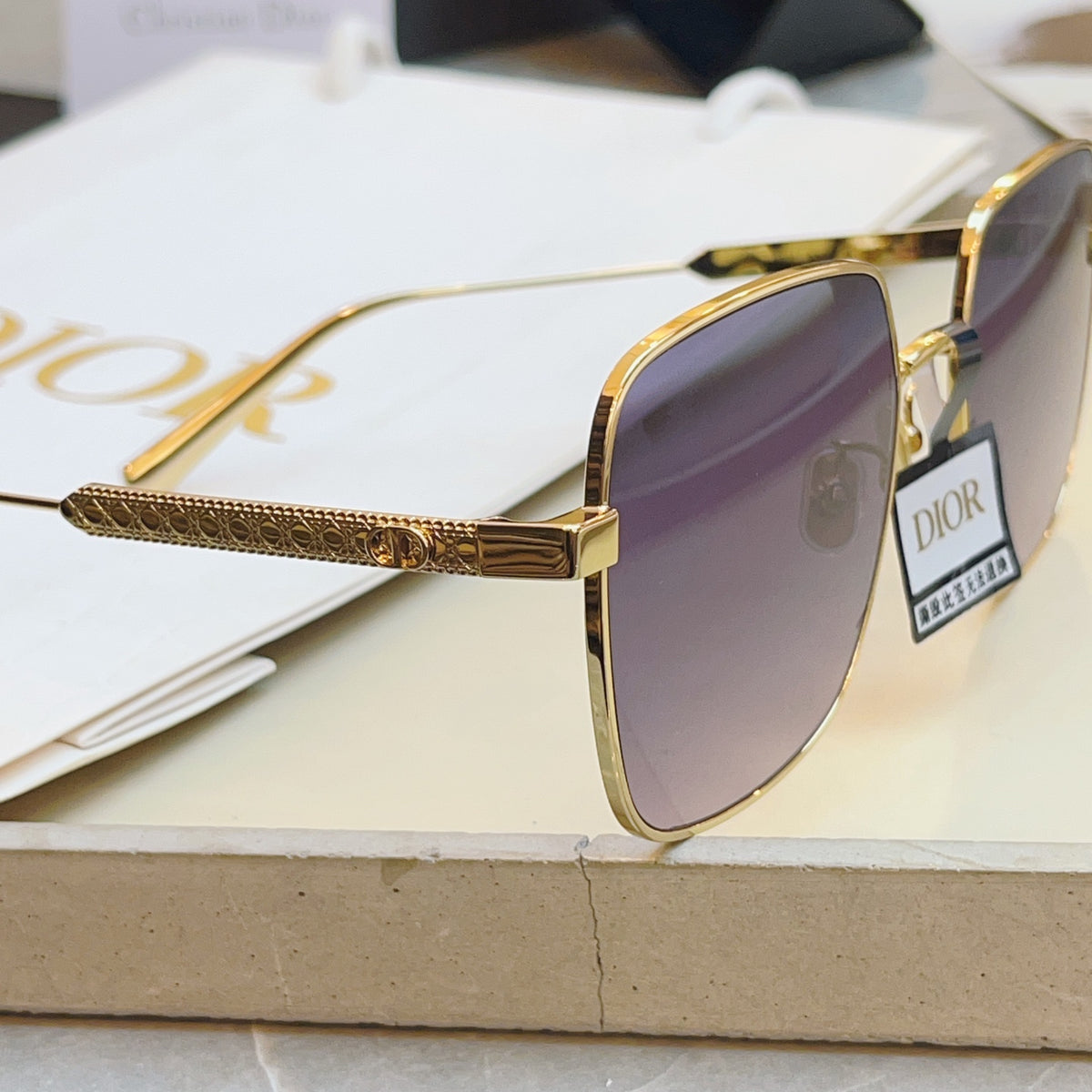 Dior DIORCANNAGE Fashion Blue Lens Sunglasses for Men & Women - 486832 - detail image 9