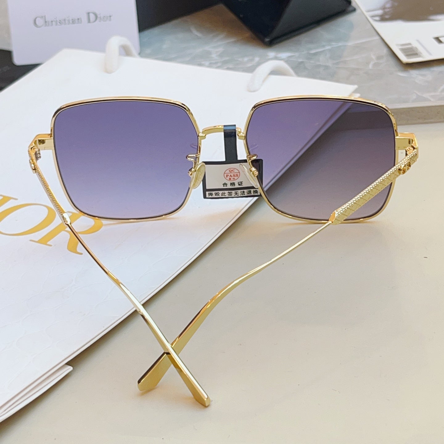 Dior DIORCANNAGE Fashion Blue Lens Sunglasses for Men & Women - 486832 - detail image 8