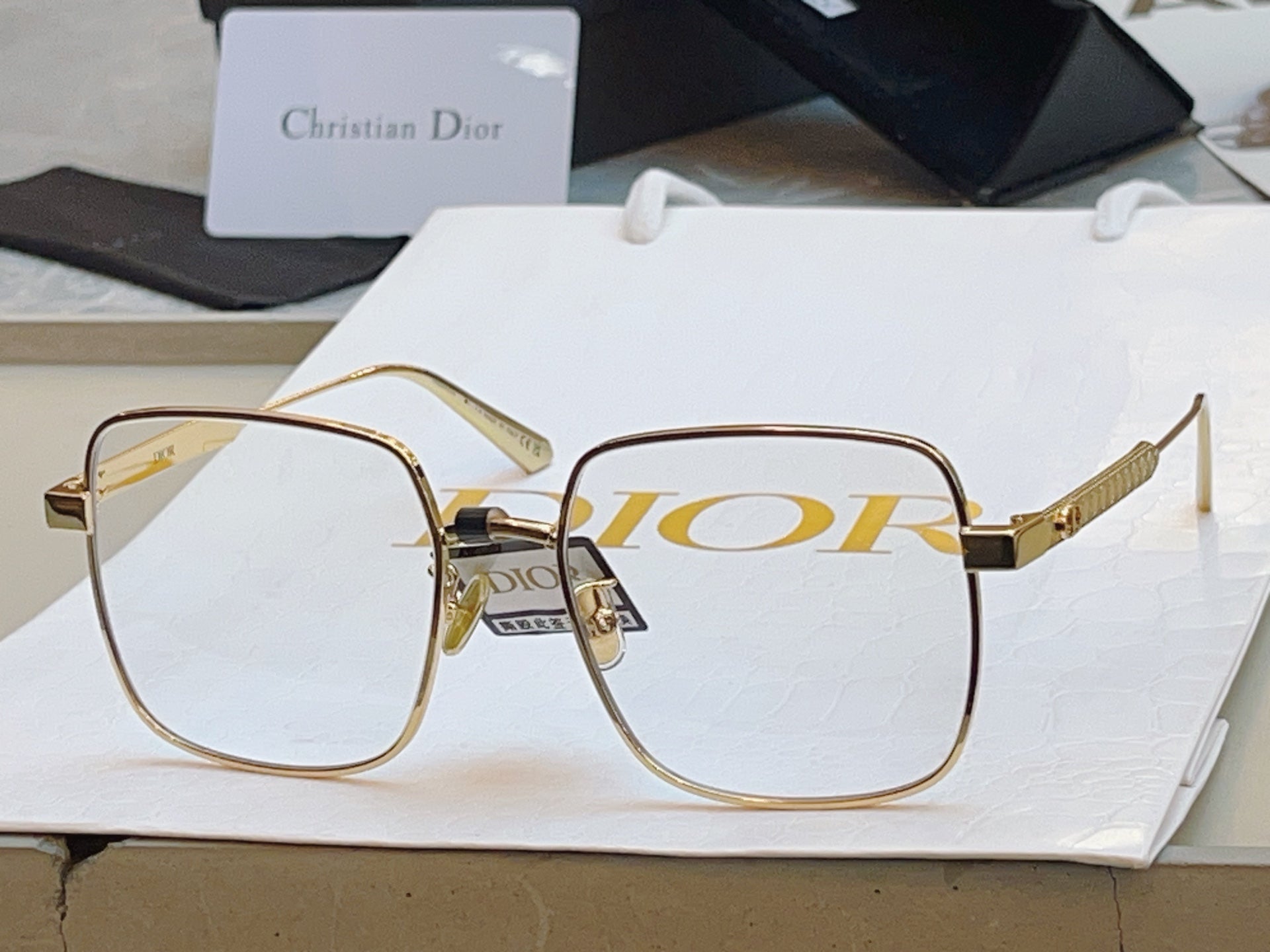 Dior DIORCANNAGE Fashion Silver Lens Sunglasses for Men & Women - detail image 2