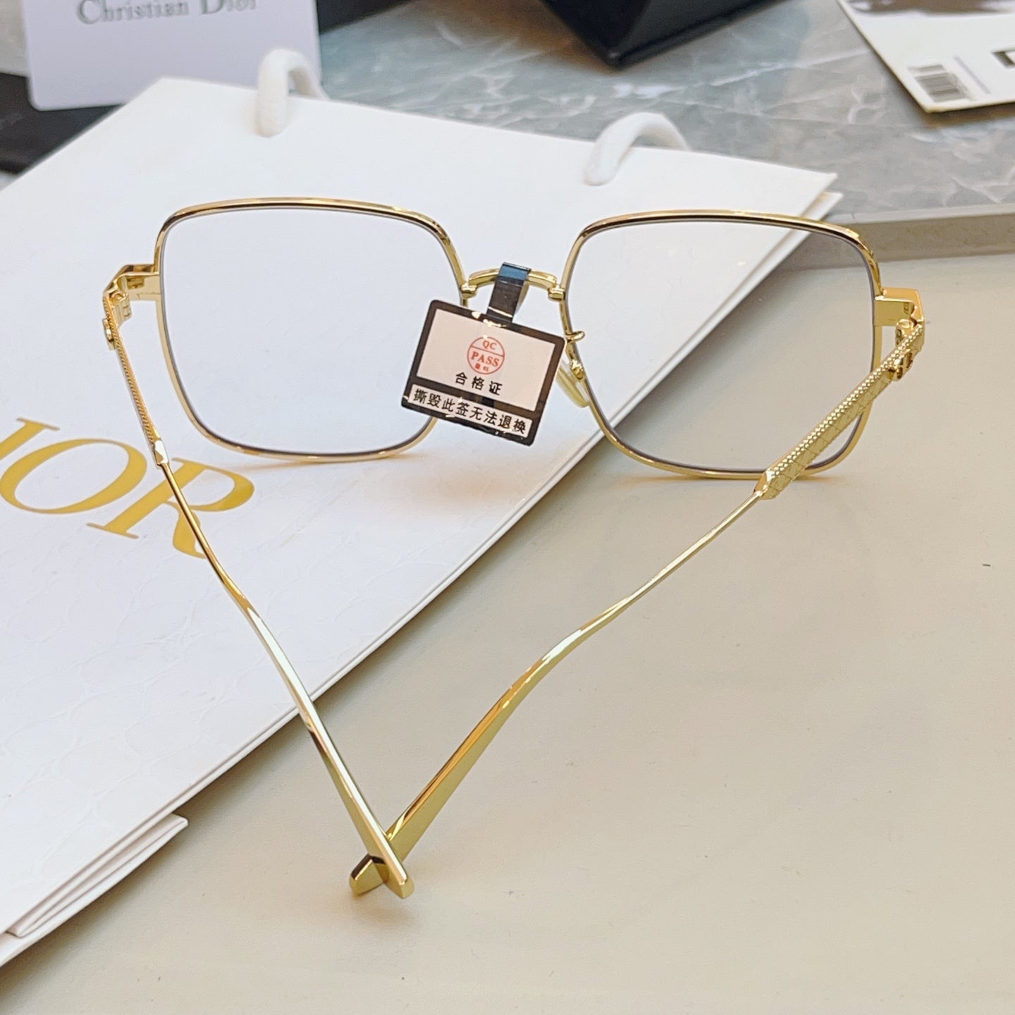 Dior DIORCANNAGE Fashion Silver Lens Sunglasses for Men & Women - detail image 6