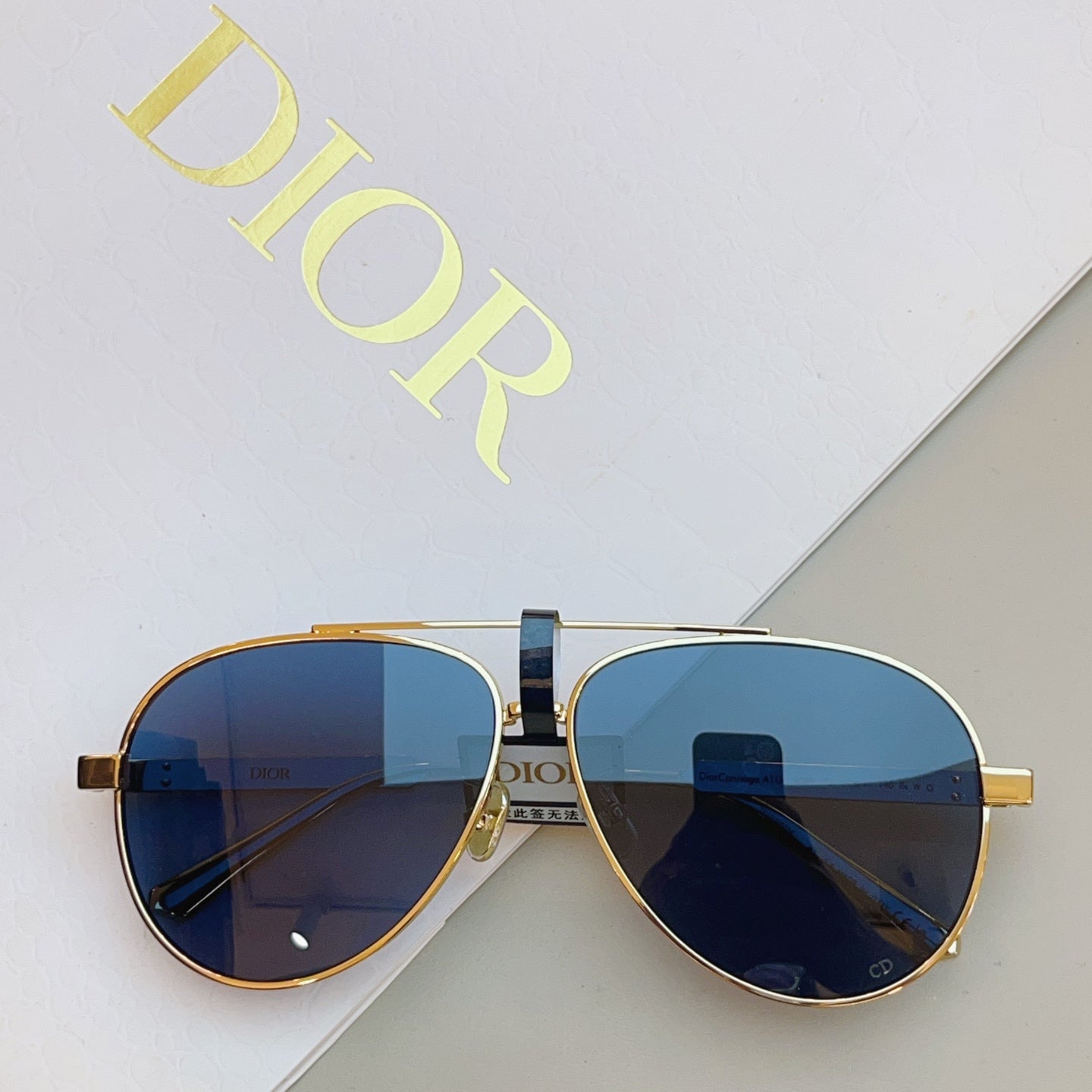 Dior DIORCANNAGE Fashion Blue Lens Sunglasses for Men & Women - 486829