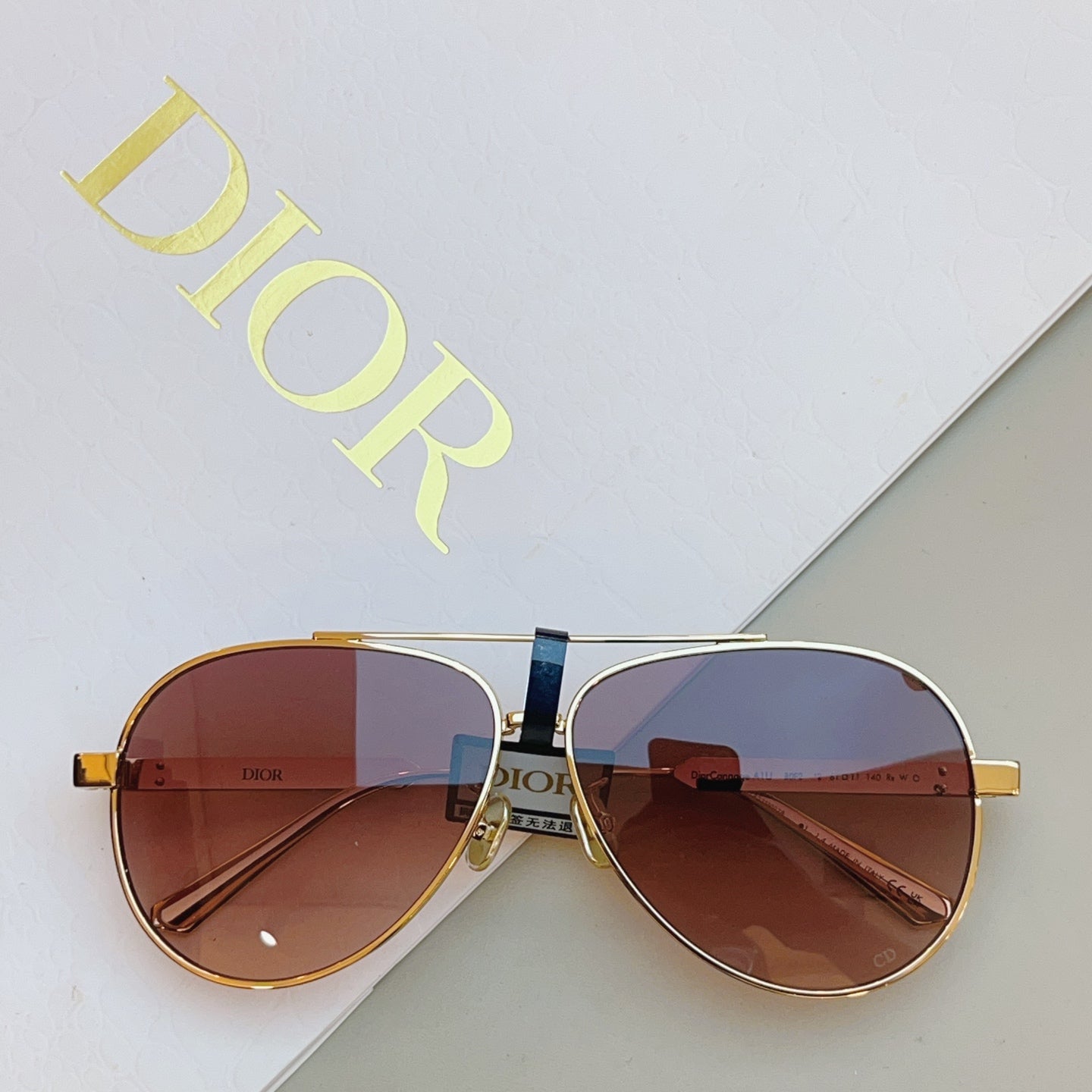 Dior DIORCANNAGE Fashion Red Lens Sunglasses for Men & Women