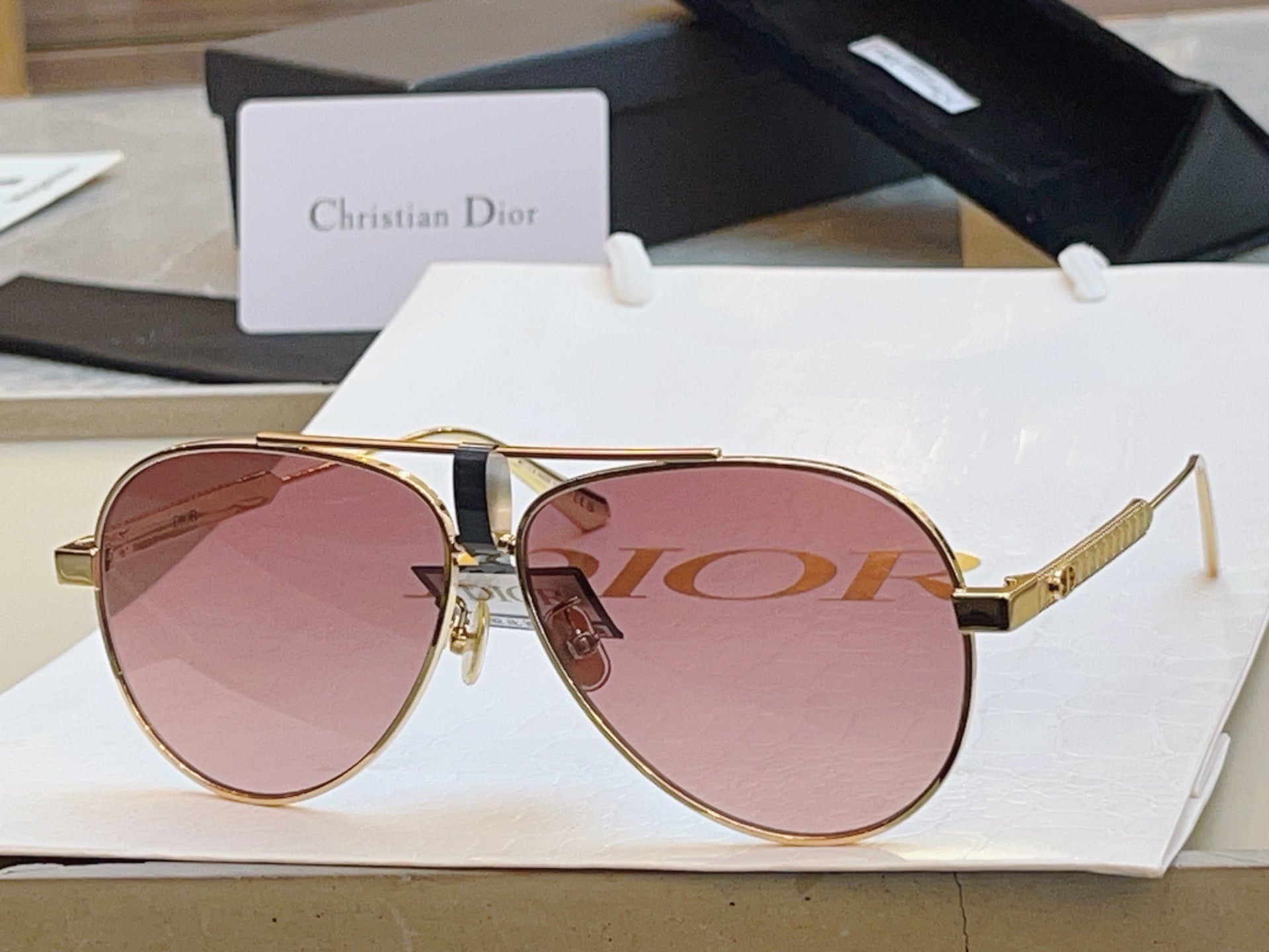 Dior DIORCANNAGE Fashion Red Lens Sunglasses for Men & Women - detail image 2