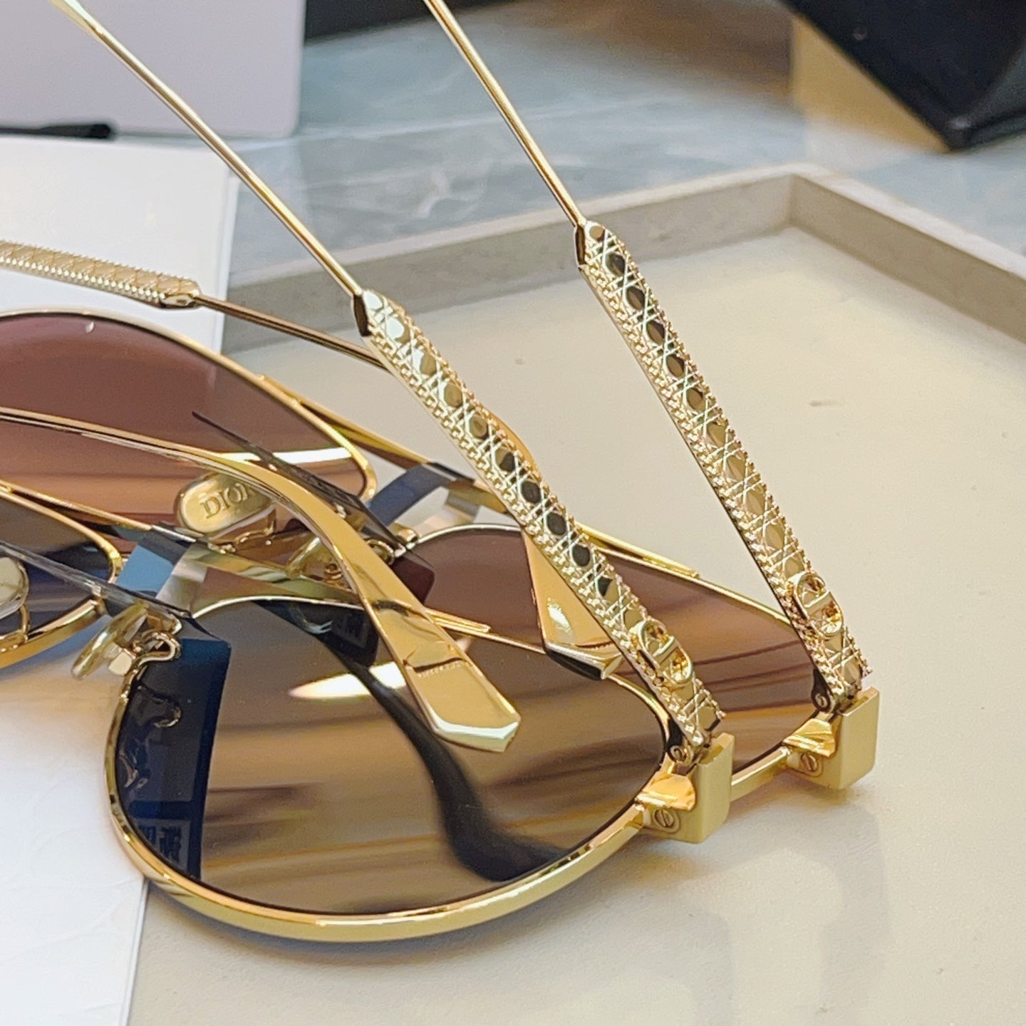 Dior DIORCANNAGE Fashion Blue Lens Sunglasses for Men & Women - 486831 - detail image 6