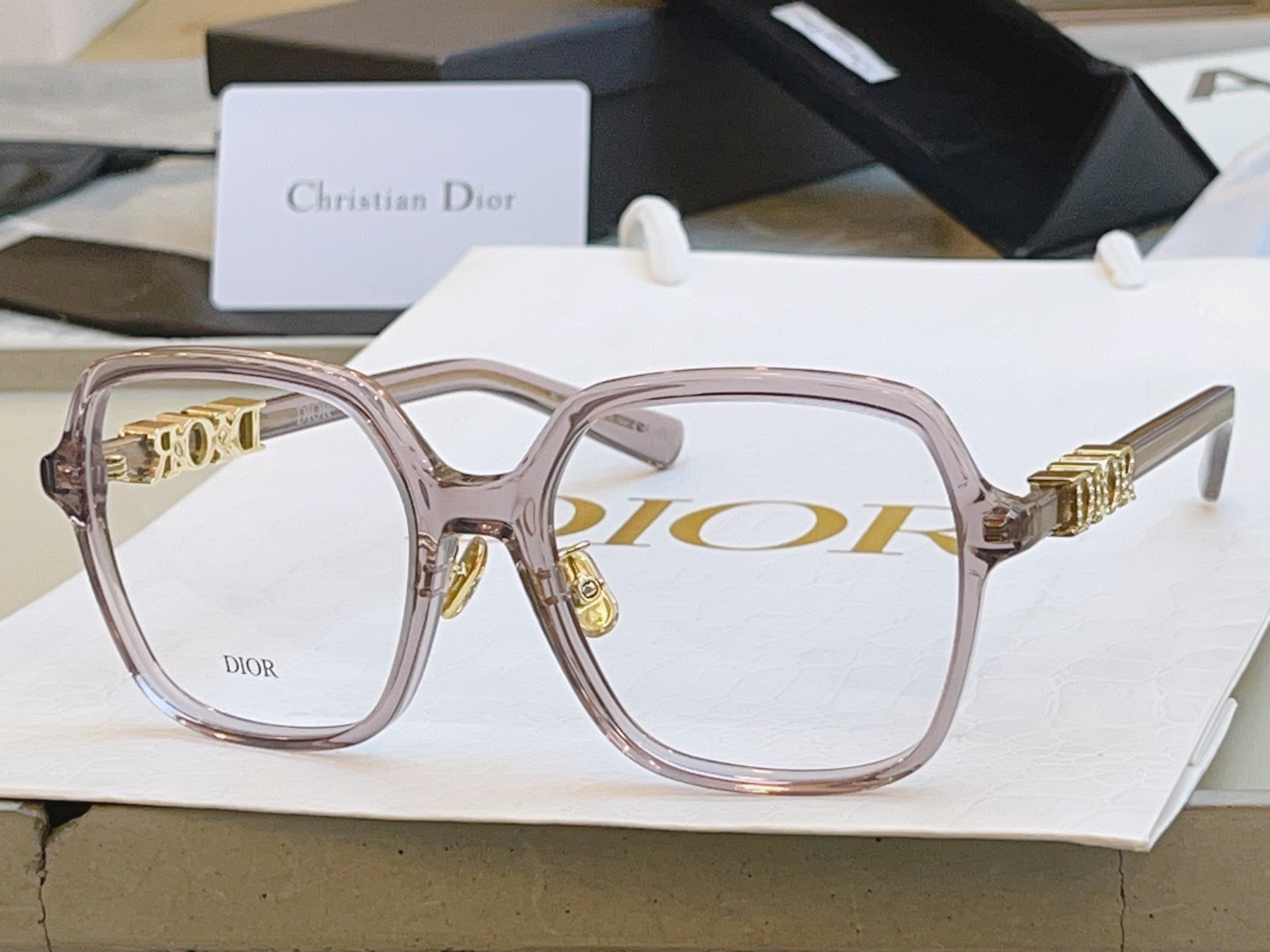 Dior DIORTREASURE Fashion Gold Lens Sunglasses for Men & Women - 358246 - detail image 5