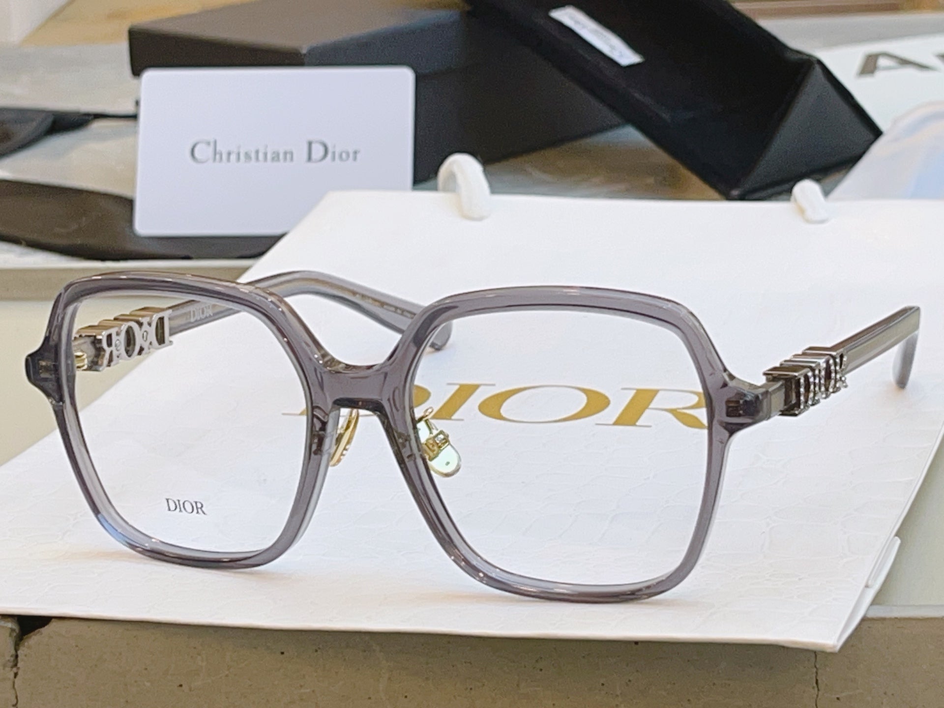 Dior DIORTREASURE Fashion Gold Lens Sunglasses for Men & Women - detail image 6