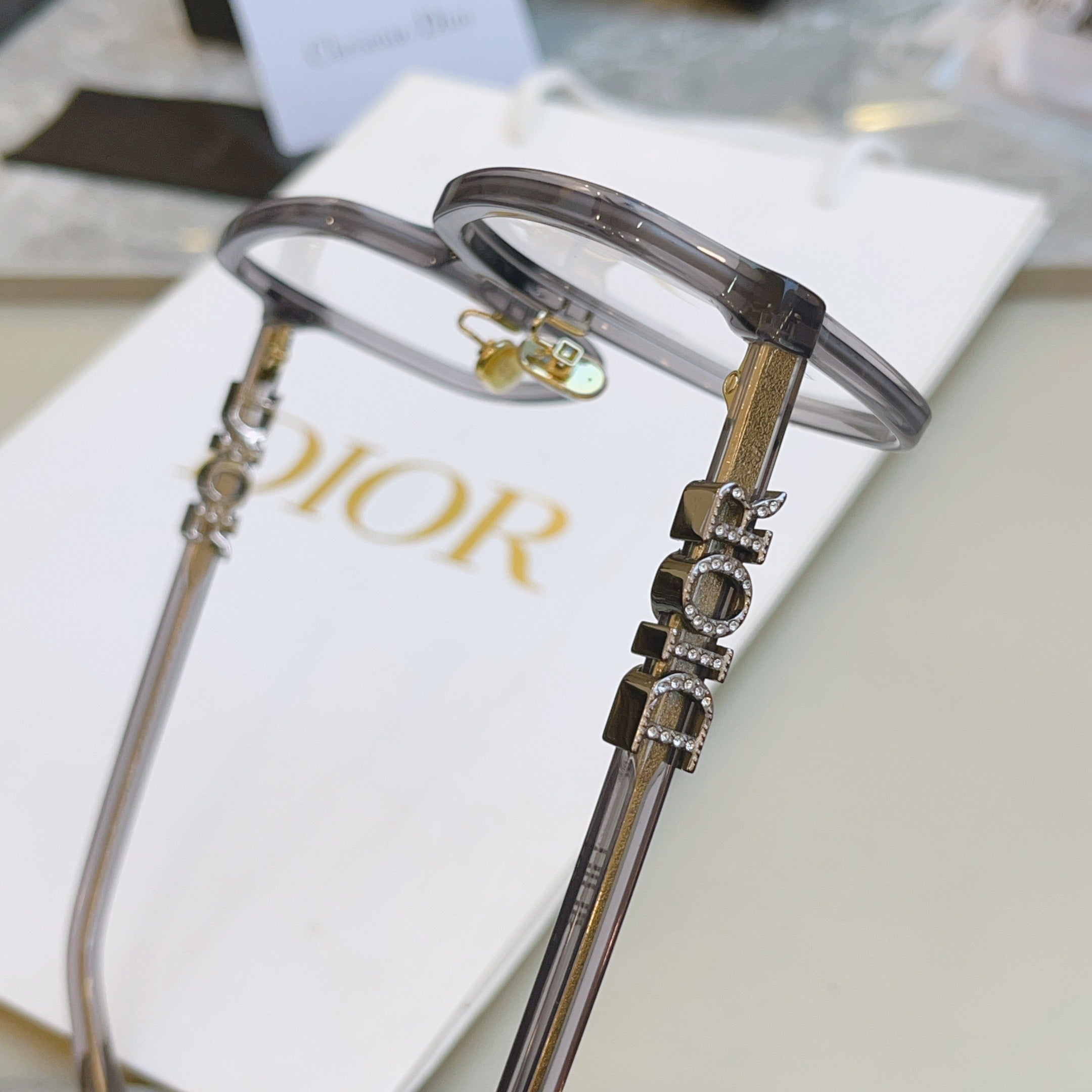 Dior DIORTREASURE Fashion Brown Lens Sunglasses for Men & Women - detail image 8