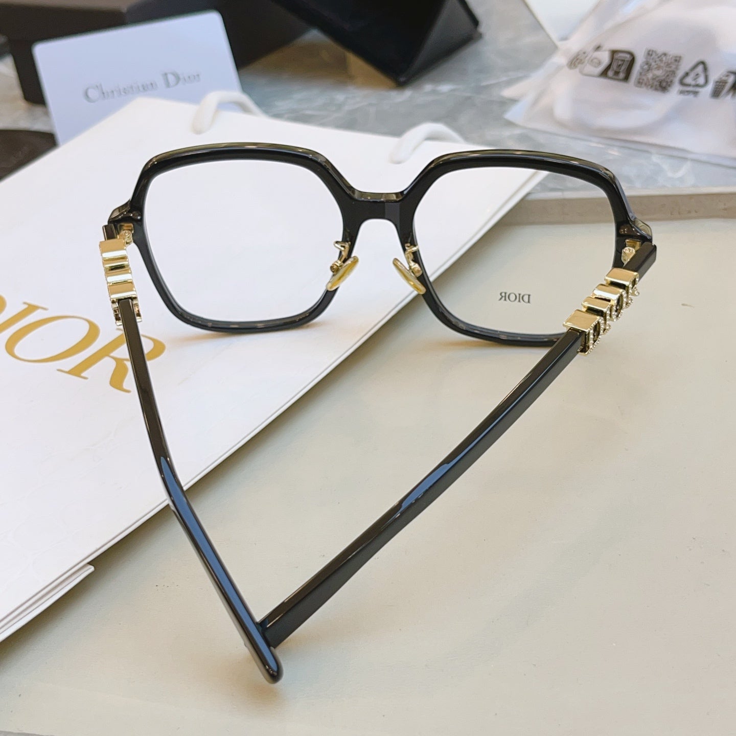Dior DIORTREASURE Fashion Brown Lens Sunglasses for Men & Women - detail image 3