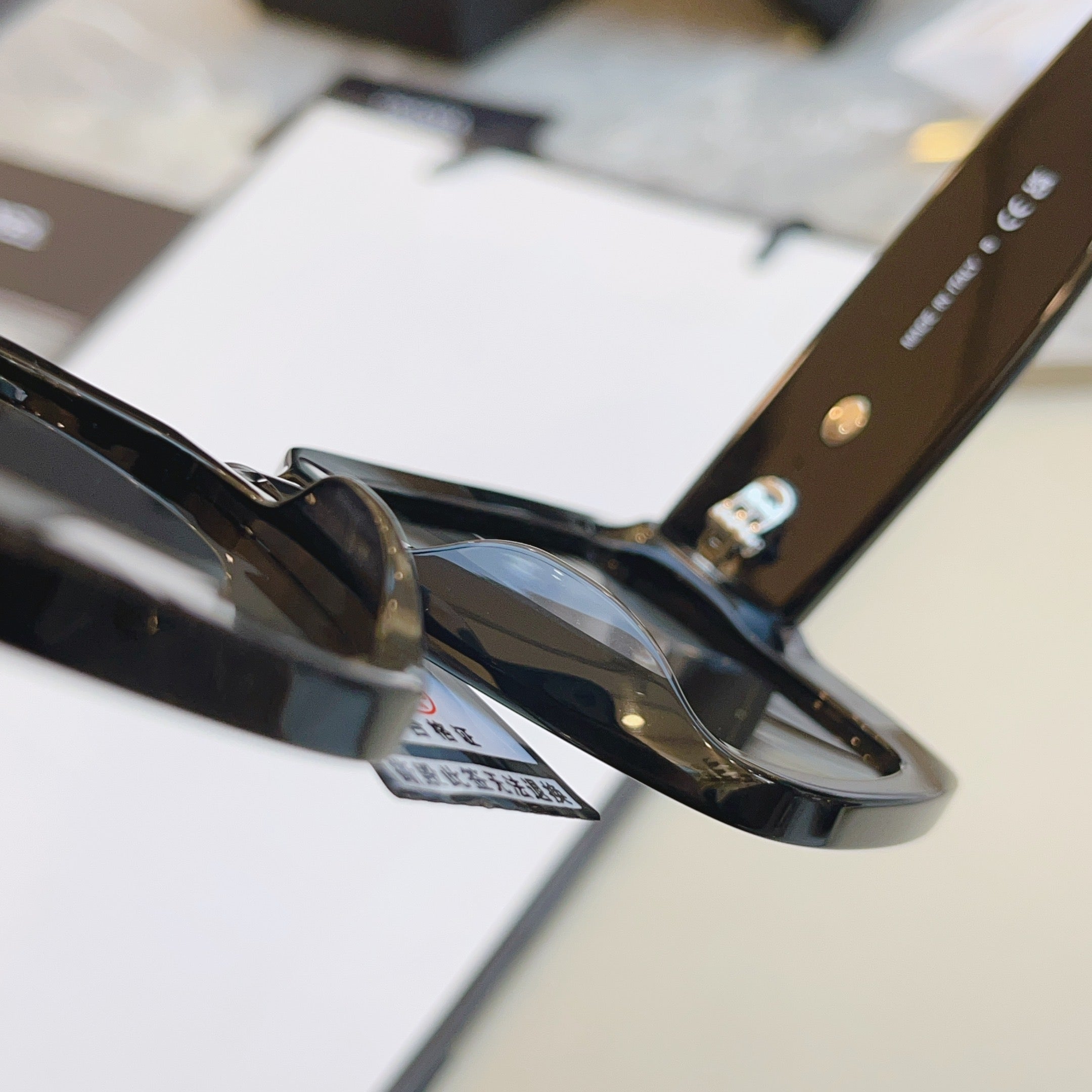 Chanel 9191H Fashion Black Lens Sunglasses for Men & Women - detail image 5