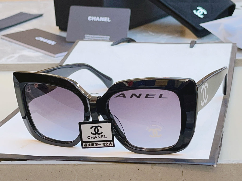 Chanel 9191H Fashion Black Lens Sunglasses for Men & Women - 358065 - detail image 2