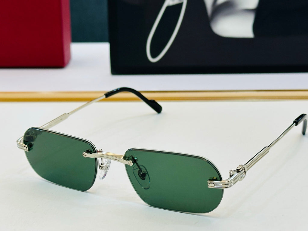 Cartier CT0577S Fashion Gold Lens Sunglasses for Men & Women - detail image 6