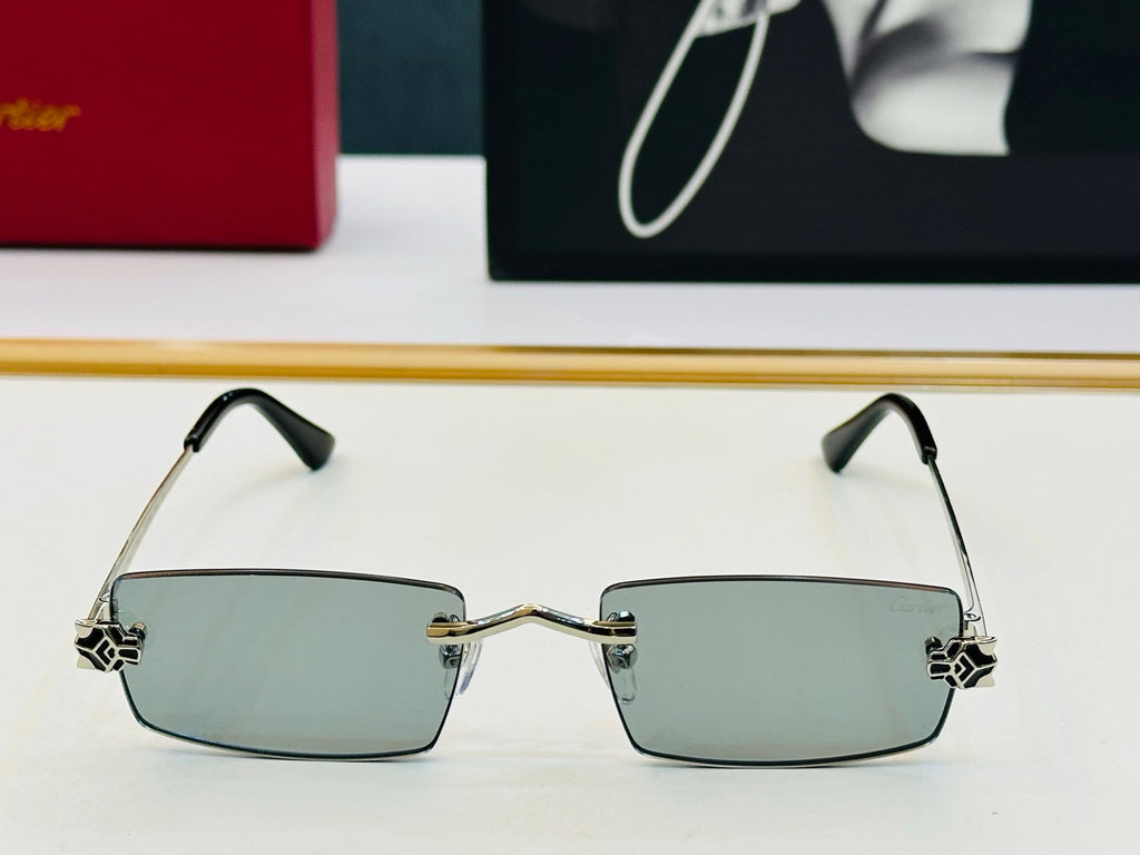 Cartier CT0598S Fashion Blue Lens Sunglasses for Men & Women - detail image 8