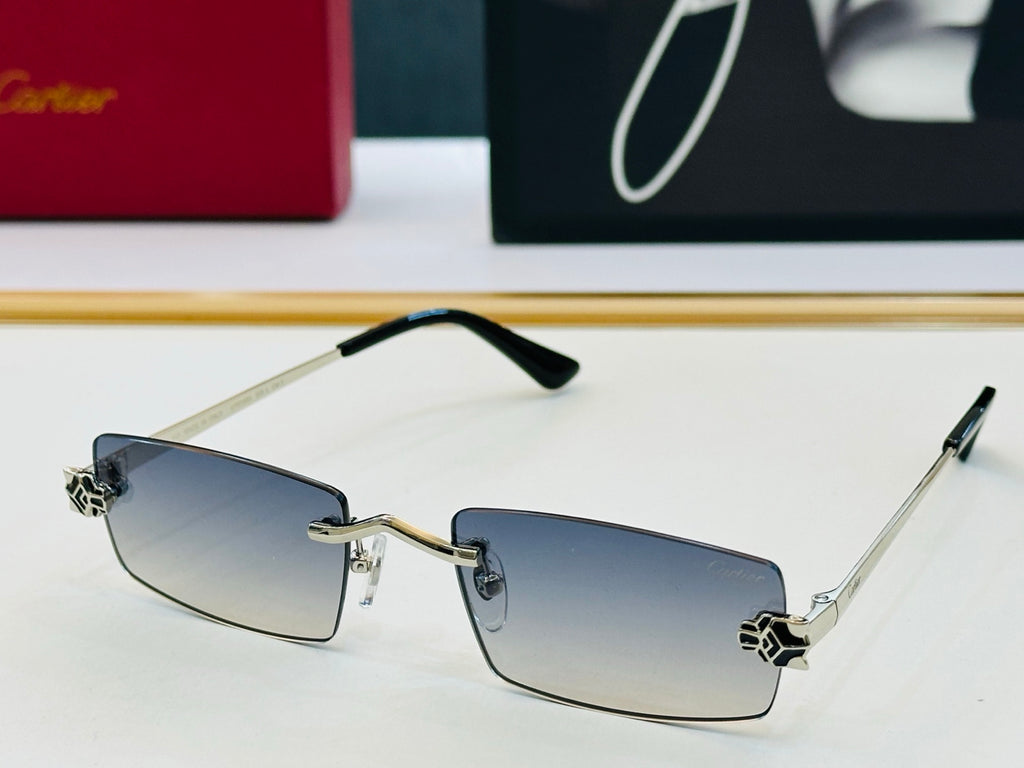 Cartier CT0598S Fashion Blue Lens Sunglasses for Men & Women