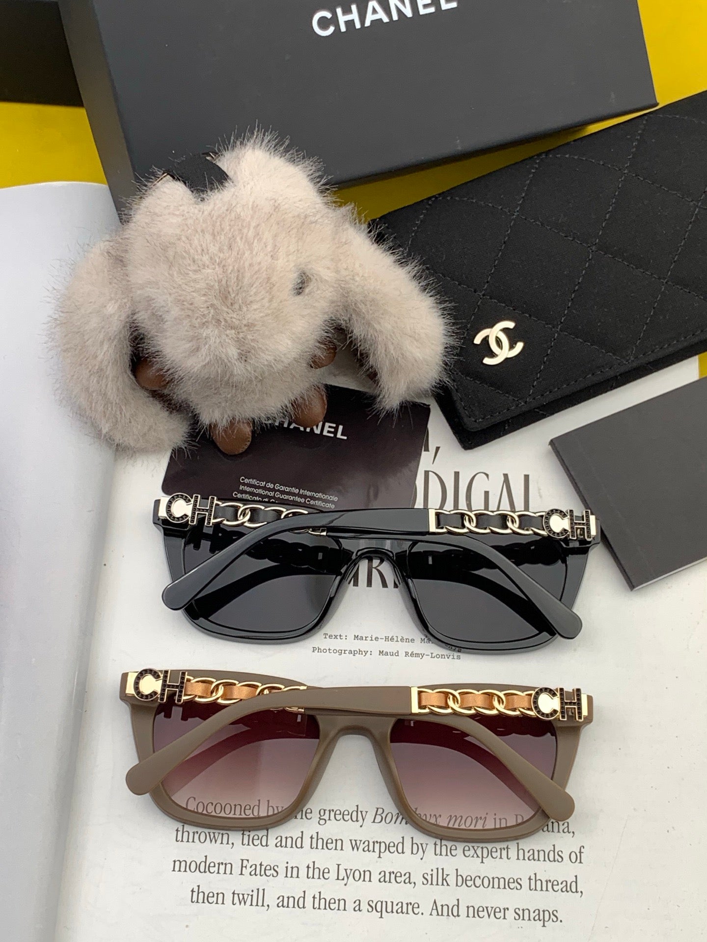 Chanel CH0303 Fashion Black Lens Sunglasses for Men & Women - 867056 - detail image 6